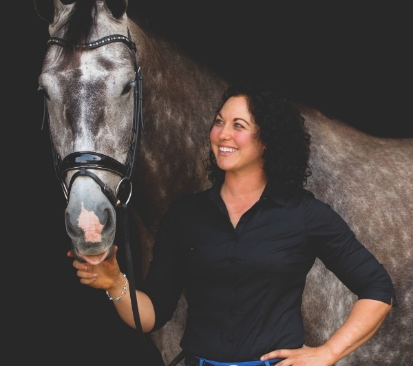 Jordan Rohanna Burner with appaloosa horse Jordan Rohanna Burner with appaloosa horse