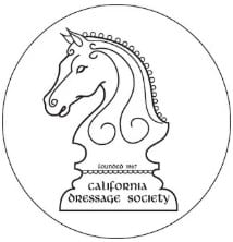 CDF California Dressage Society logo